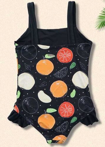 Wholesale Little kids Cartoon Sublimation One Piece Cute Print Swimwear